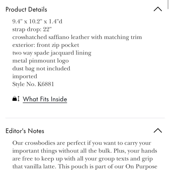 Kate Spade Laurel Way Rima Crossbody - Picture 9 of 10